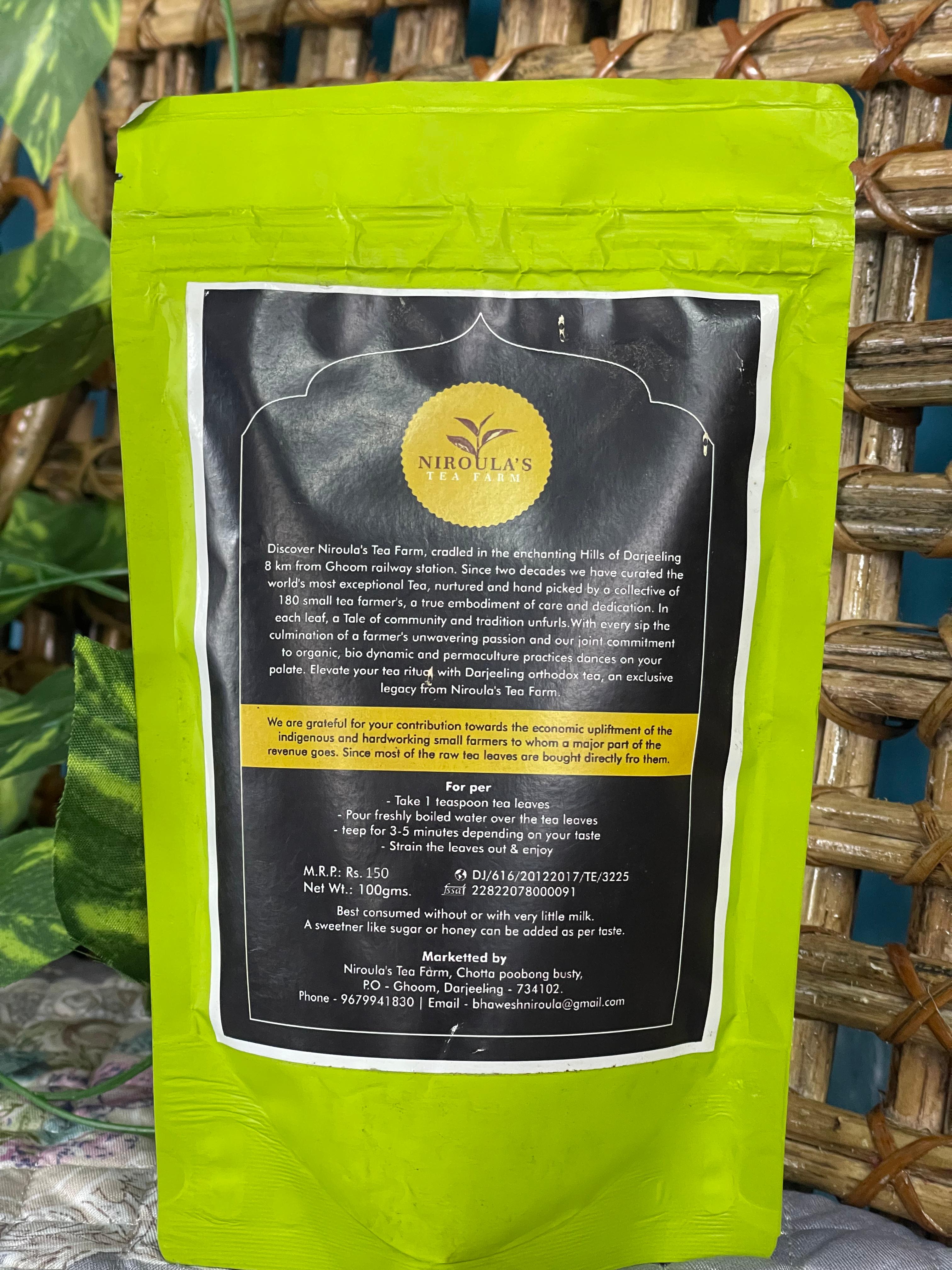 Darjeeling Oolong Tea